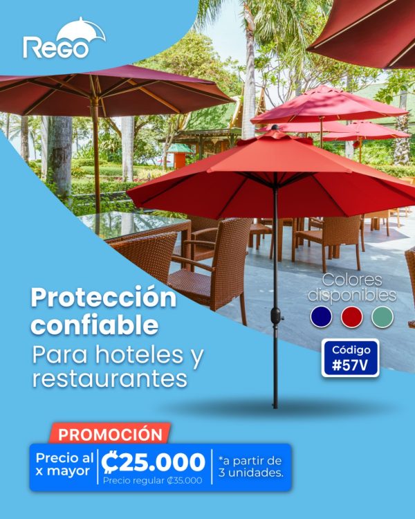 Quitasol Premium de Madera en Descuento