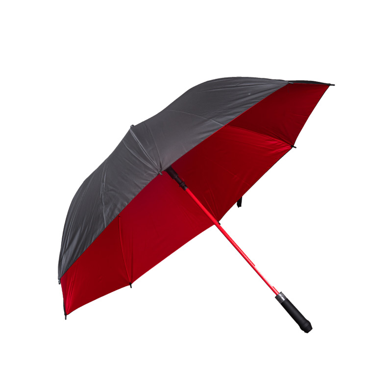 21-negro-rojo-4 Sombrilla automática golf extra grande-21 - Imagen 1