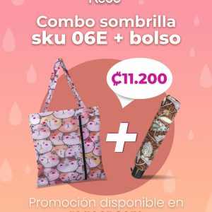 Combo Sombrilla + Bolso Multiuso
