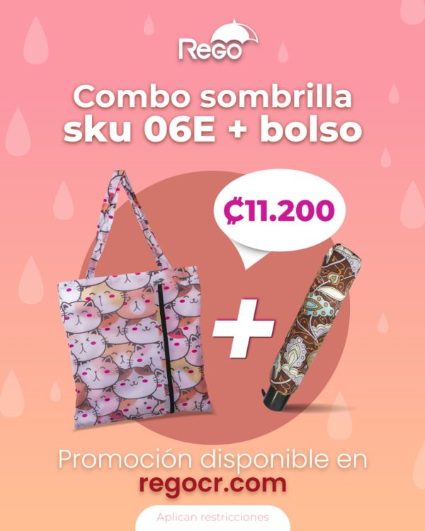 Combo Sombrilla + Bolso Multiuso