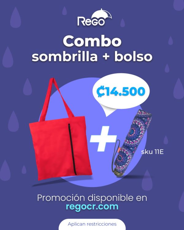 Combo Sombrilla + Bolso Multiuso