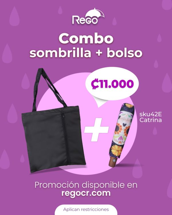 Combo Sombrilla + Bolso