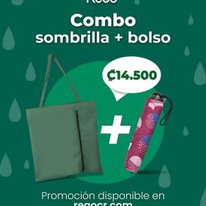 Combo Sombrilla + Bolsito Multiuso