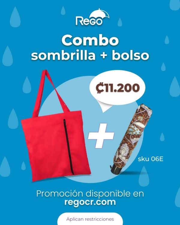 Combo Sombrilla + Bolso Multiuso