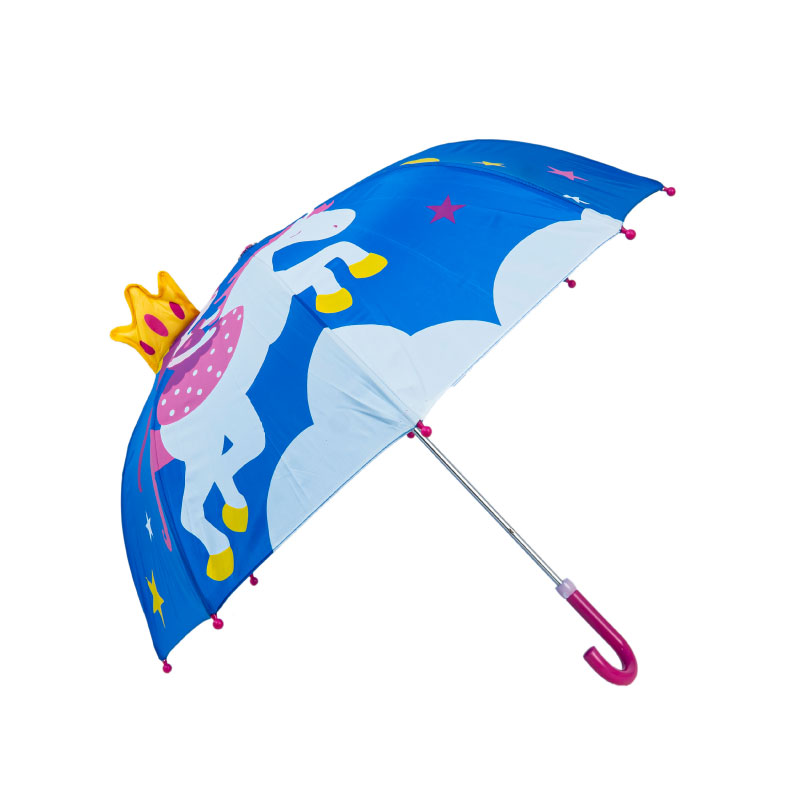 23PL-castillo3D-3 Sombrilla Manual Ecológica Infantil-24PL - Imagen 1